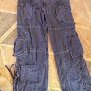 Free People Casual Cargo Pants in Dusty Mauve